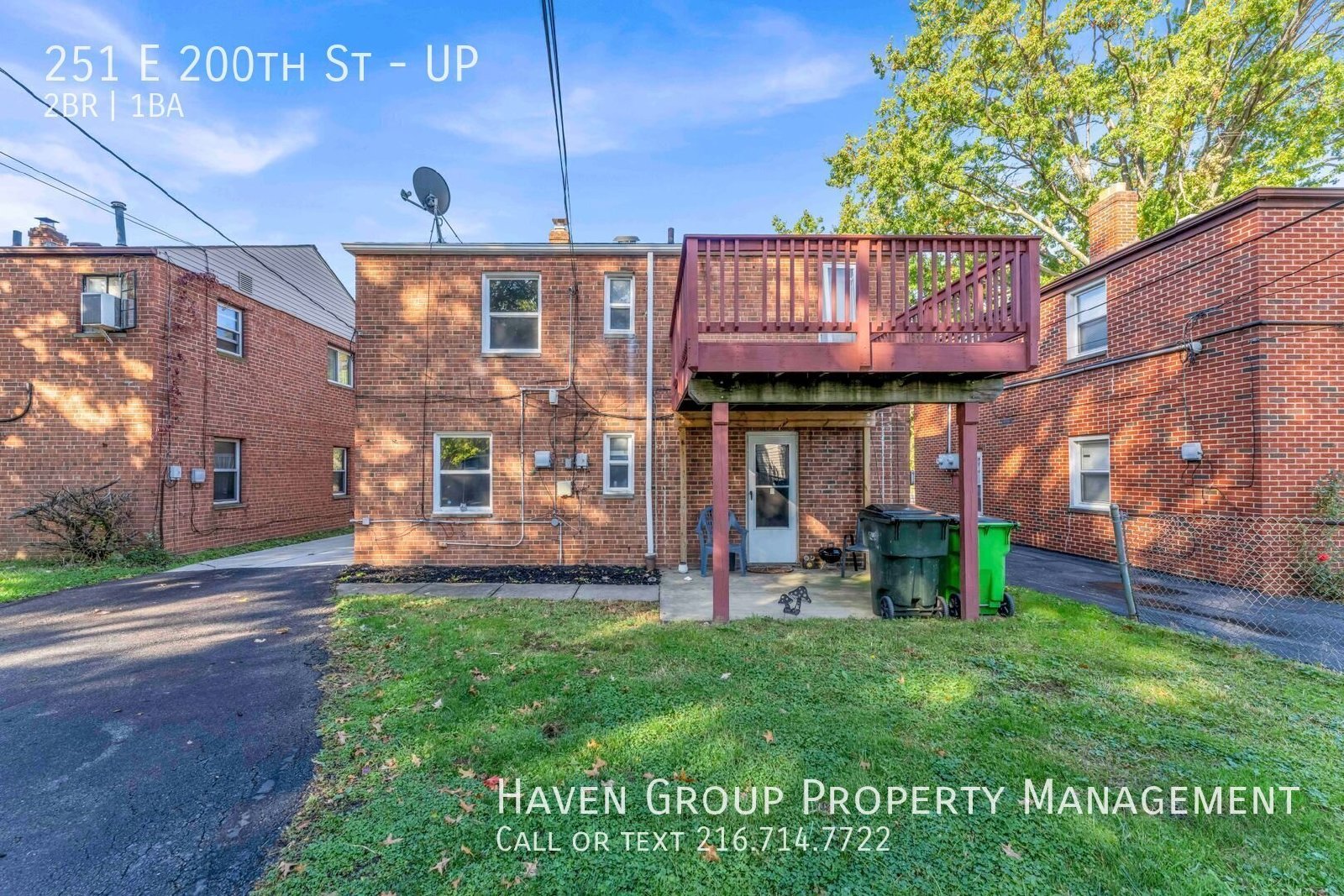 251 E 200th St | UP, Euclid, OH 44119- Spacious 2-bed 1-bath multi-family home! property image