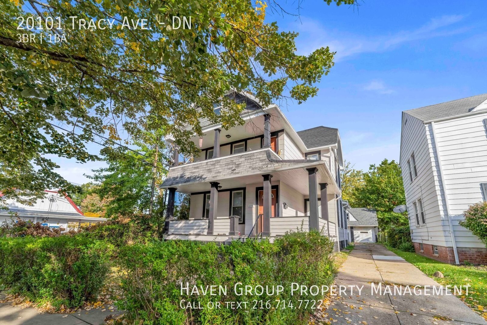 20101 Tracy Ave | DN, Euclid, OH 44123- Spacious 3-bed 1-bath multi-family home! property image