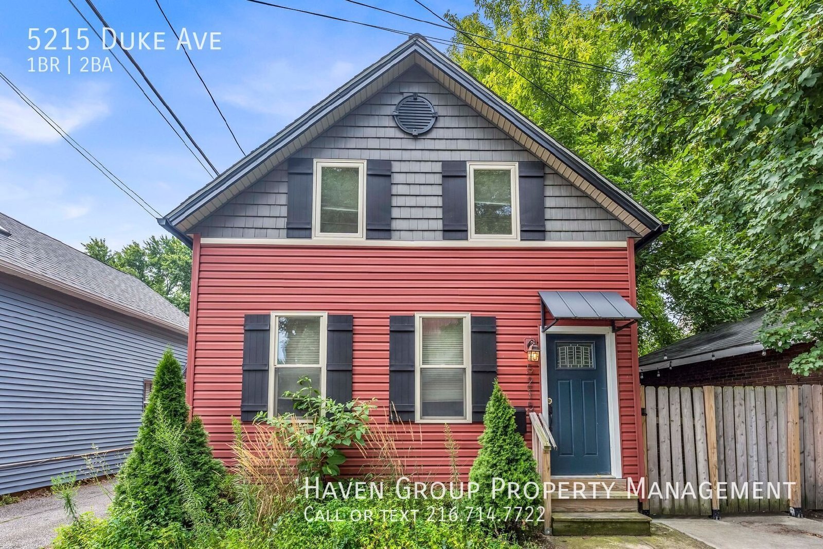 5215 Duke Ave, Cleveland, OH 44102 - Spacious 1-bed 1.5-bath single-family home!  property image