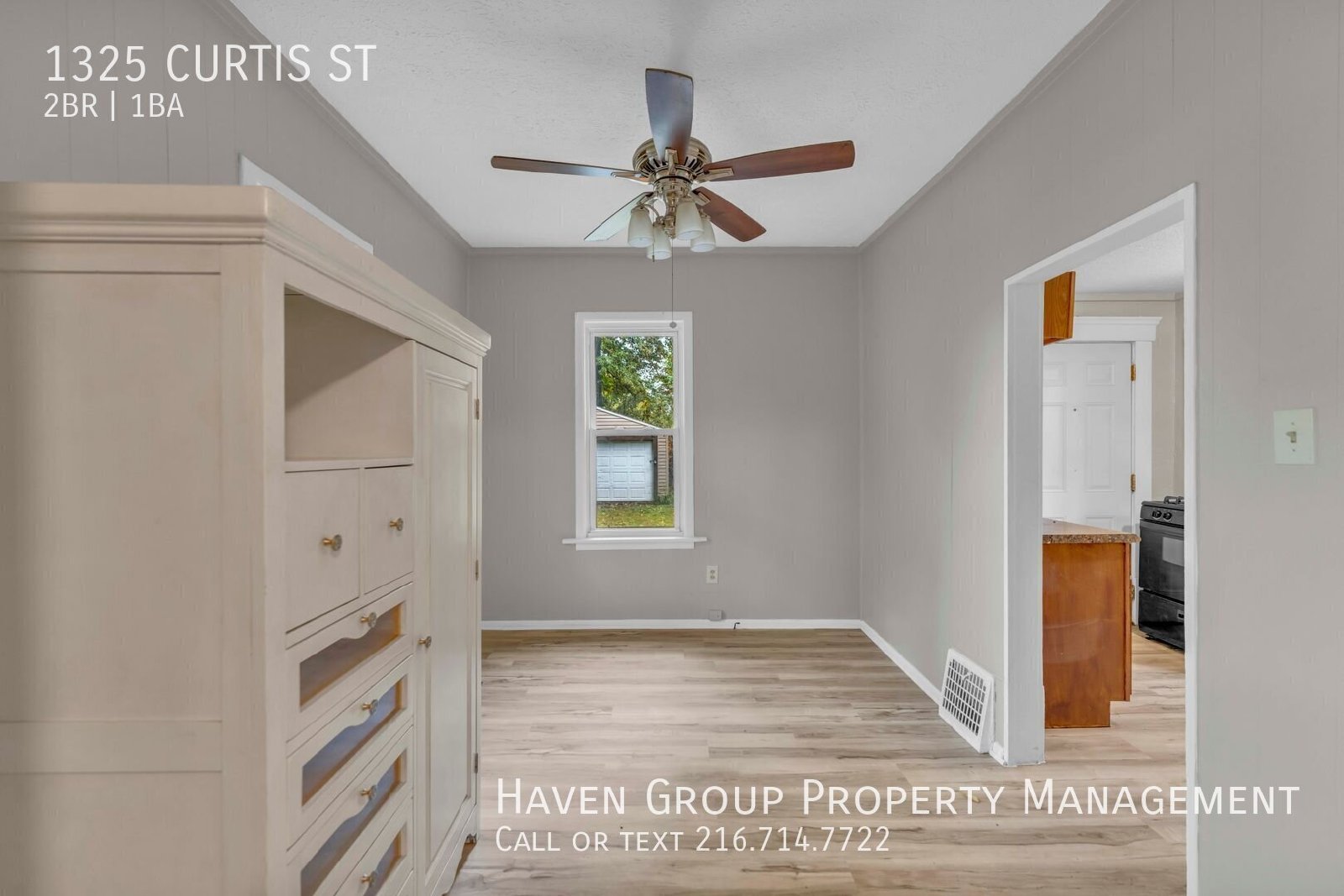 1325 Curtis St, Akron, OH 44301 - Spacious 2-bed 1-bath single-family home!  property image