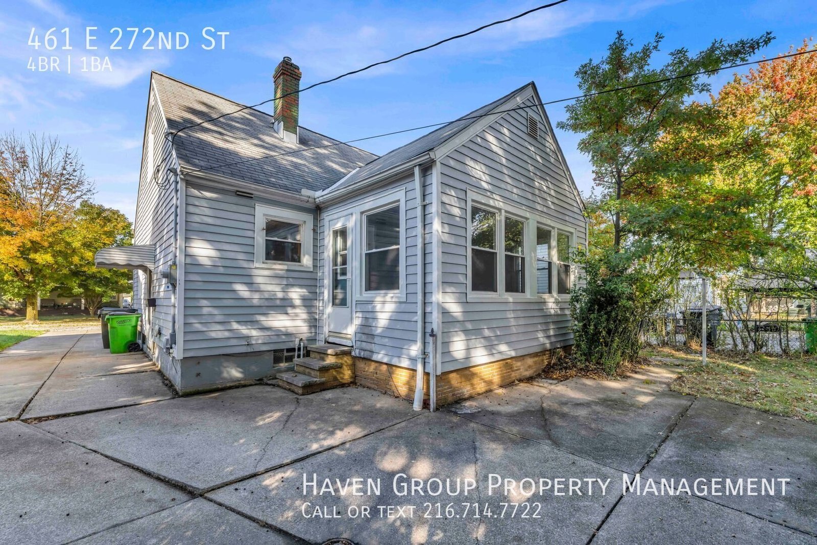 461 E 272nd St, Euclid, OH 44132 - Spacious 4-bed 1-bath single-family home!  property image
