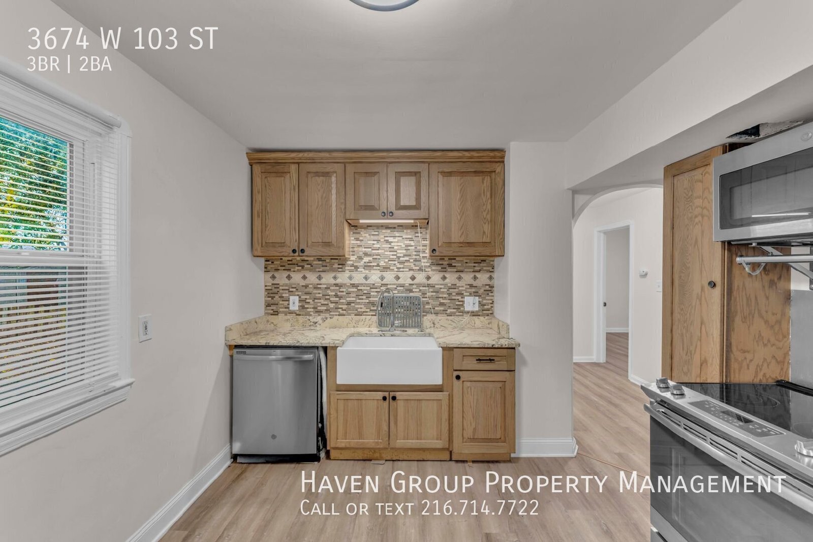 3674 West 103rd St, Cleveland, OH 44111 - Spacious 3-bed 1.5-bath single-family home!  property image