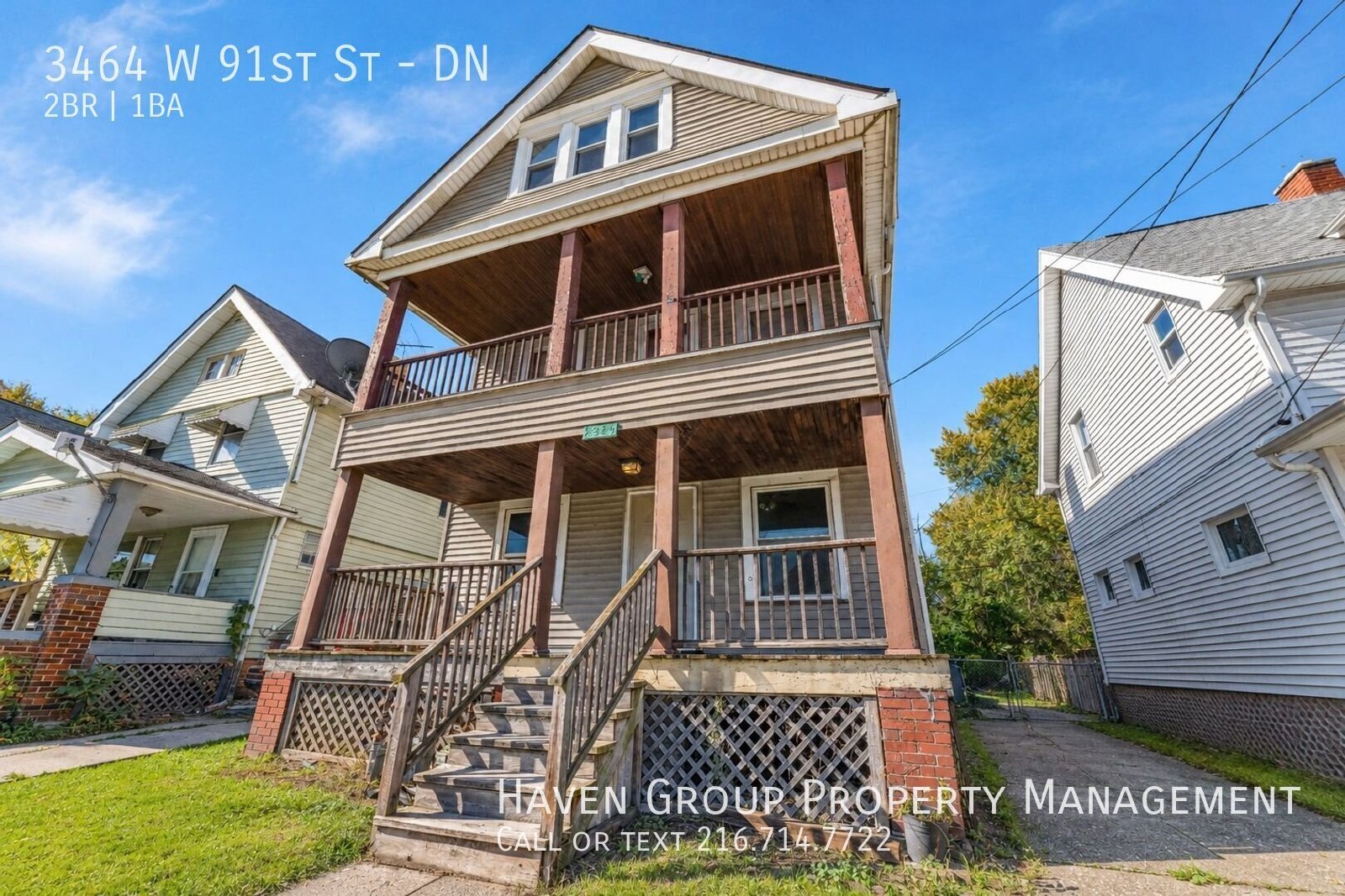 3464 W 91st St | DN, Cleveland, OH 44102 - Spacious 2-bed 1-bath multi-family home!   property image