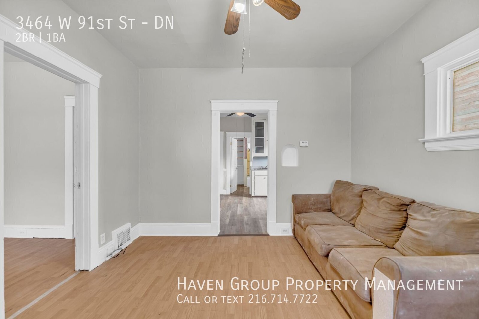 3464 W 91st St | DN, Cleveland, OH 44102 - Spacious 2-bed 1-bath multi-family home!   property image