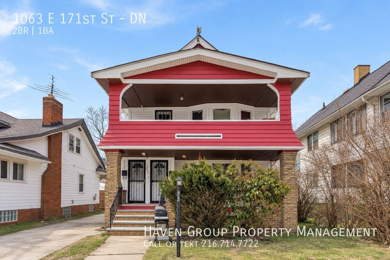 1063 E 171st St | DN, Cleveland, OH 44119 - Spacious 2-bed 1-bath multi-family home!   property image