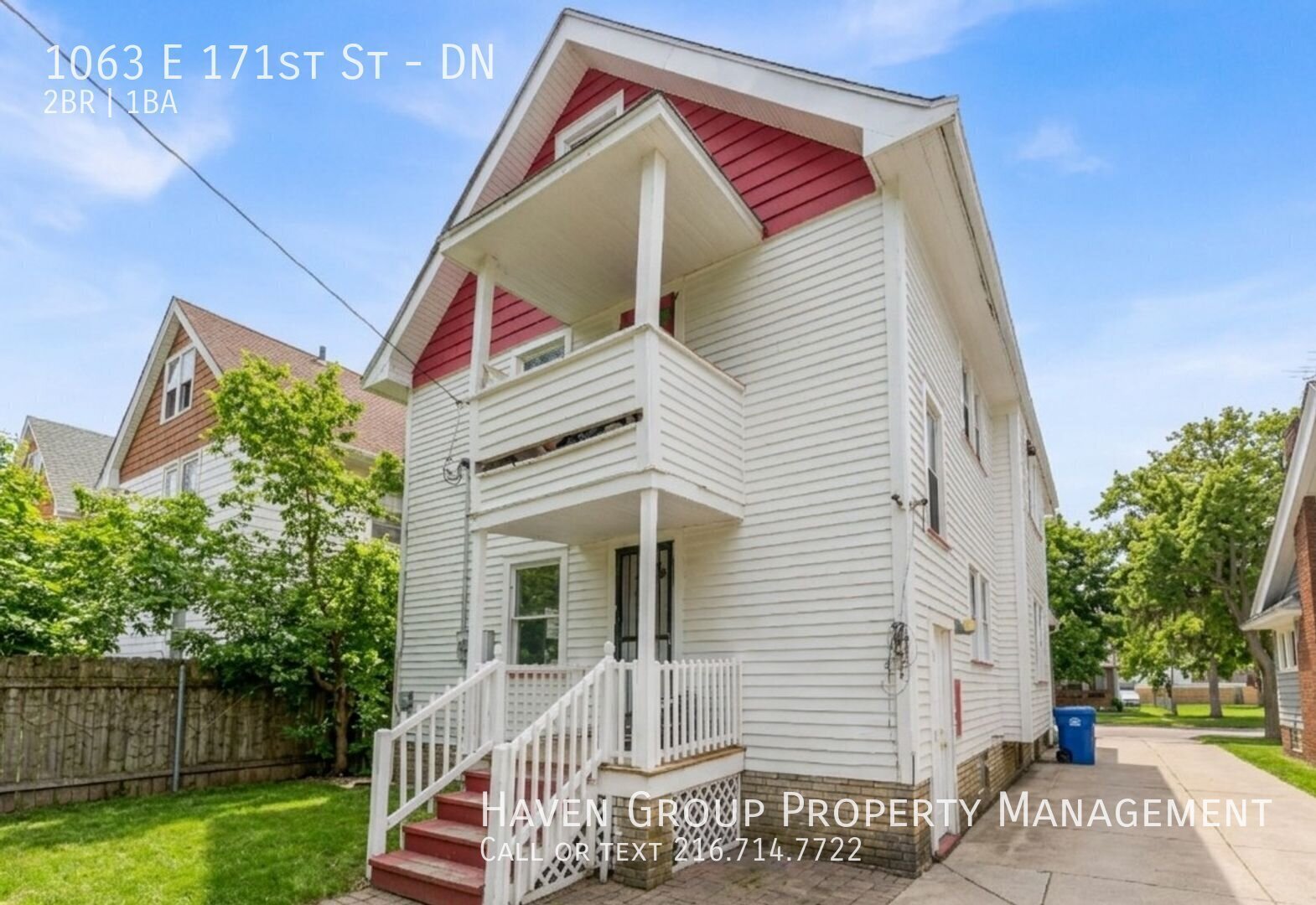 1063 E 171st St | DN, Cleveland, OH 44119 - Spacious 2-bed 1-bath multi-family home!   property image