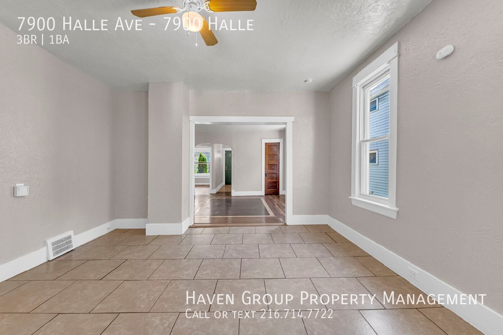 7900 Halle Ave | DN, Cleveland, OH 44102 - Spacious 3-bed 1-bath multi-family home!   property image