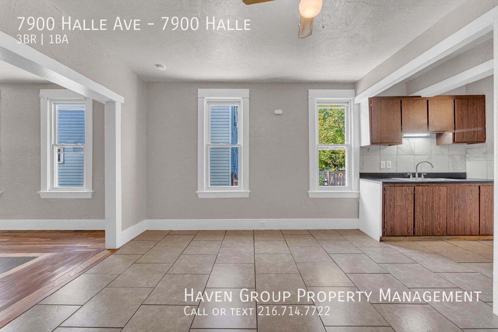 7900 Halle Ave | DN, Cleveland, OH 44102 - Spacious 3-bed 1-bath multi-family home!   property image