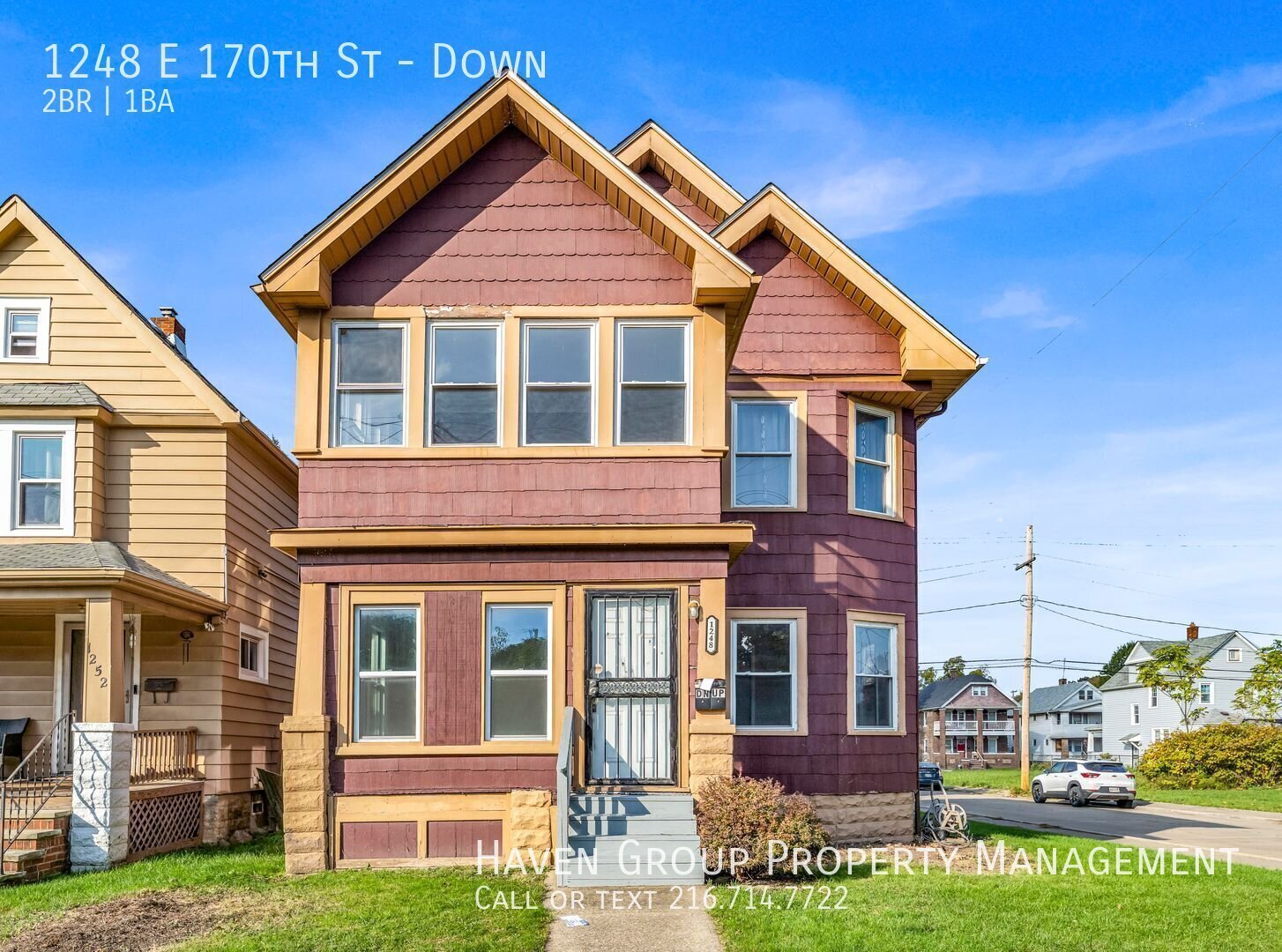1248 E 170th St | DN, Cleveland, OH 44110 - Spacious 2-bed 1-bath multi-family home!   property image