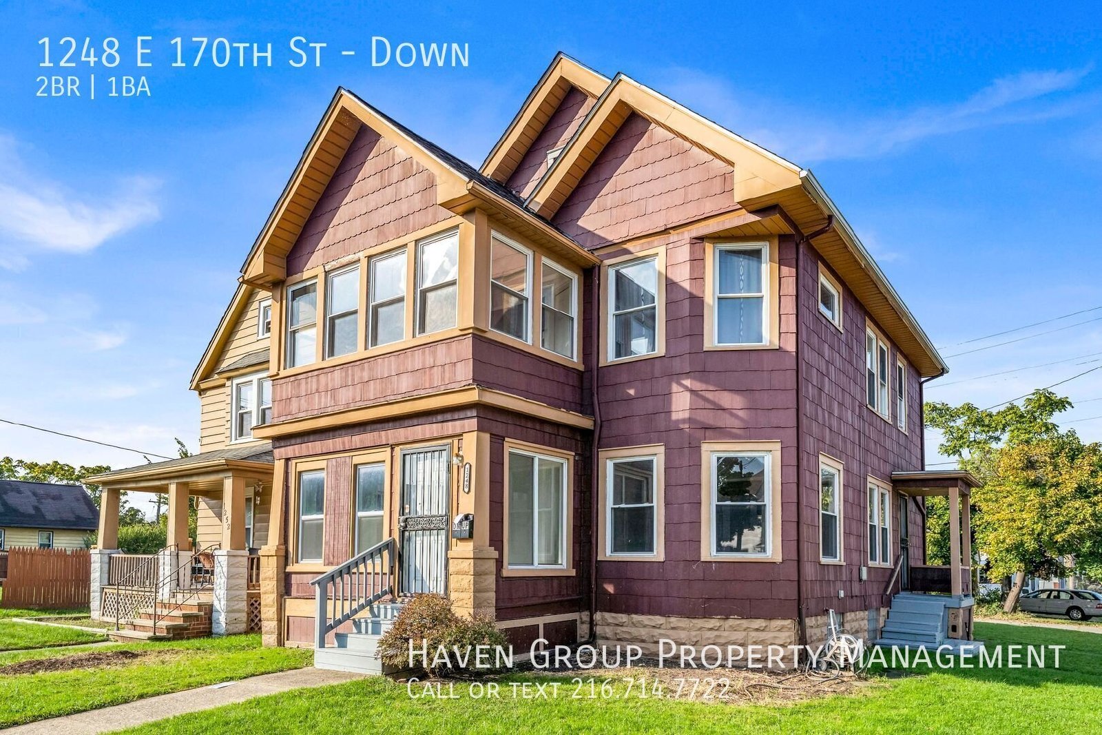 1248 E 170th St | DN, Cleveland, OH 44110 - Spacious 2-bed 1-bath multi-family home!   property image