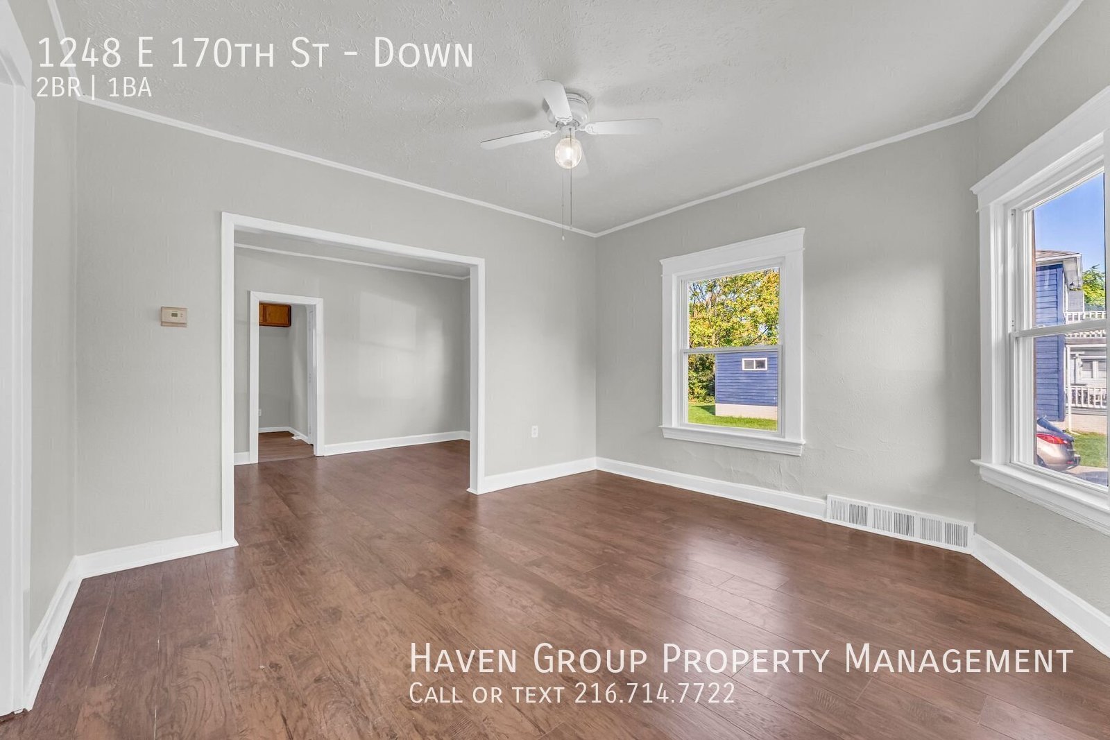 1248 E 170th St | DN, Cleveland, OH 44110 - Spacious 2-bed 1-bath multi-family home!   property image
