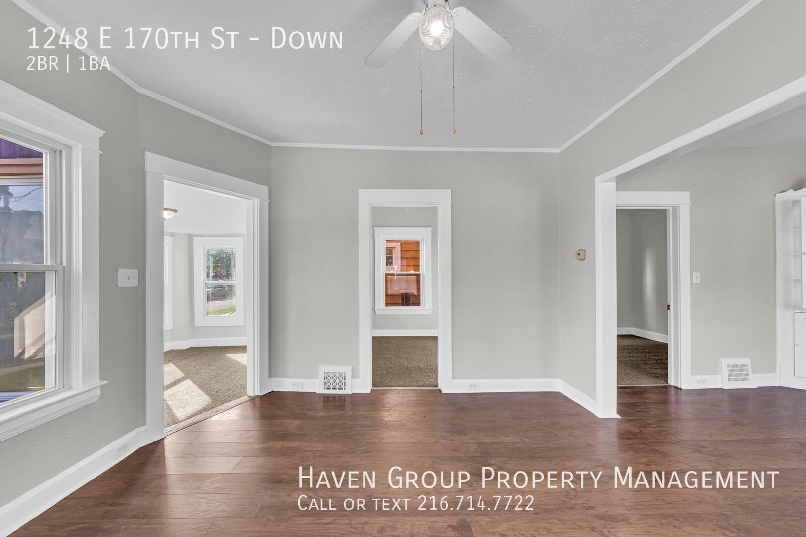 1248 E 170th St | DN, Cleveland, OH 44110 - Spacious 2-bed 1-bath multi-family home!   property image